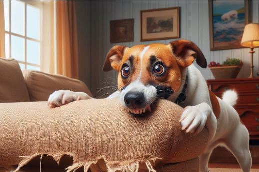 تربیت سگ ناهنجار در منزل